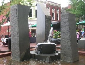 Central Place Fountain
