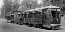 Dukeâ€™s Trolley to Fryâ€™s Spring (Duke Collection, University of Virginia Library)