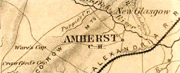 1864 Map of Amherst County (Source: Library of Congress)