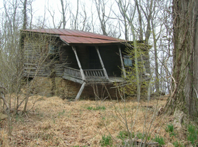 An historic cabin in Hungrytown